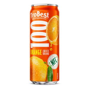 100 NFC Orange Juice Drink 320ml Cans
