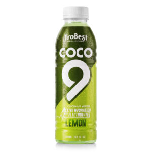 16.9 fl oz Active Hydration Coconut Water with Electrolytes – Lemon Flavor