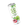 320ml cans best Pure young coconut water with Lychee
