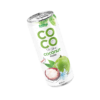 320ml cans best Pure young coconut water with mangosteen