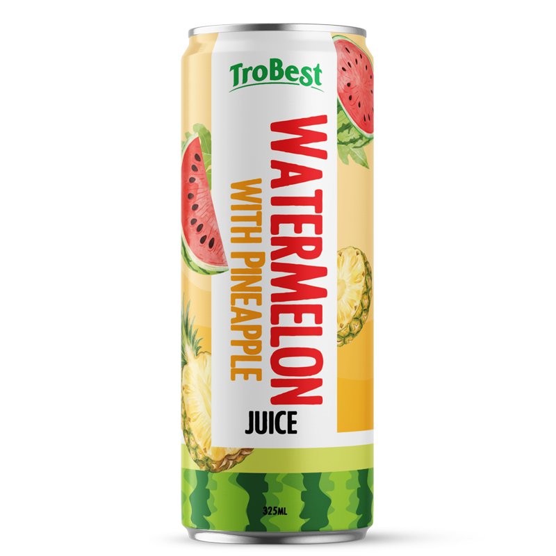 325 ml cans WATERMELON JUICE With PINEAPPLE