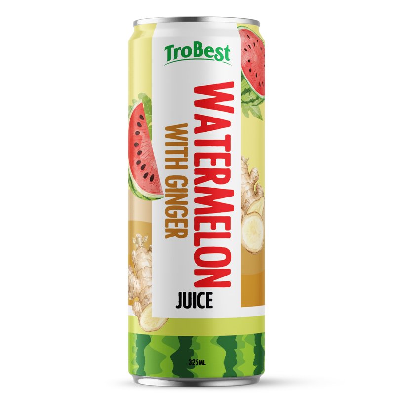 325 ml cans WATERMELON JUICE with GINGER drink