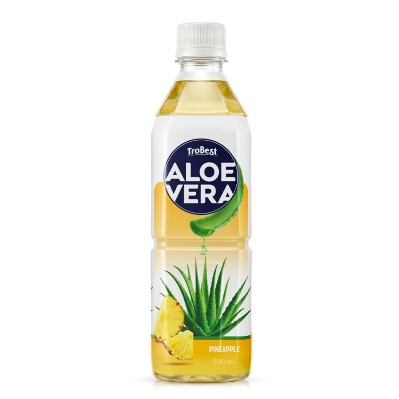 500ml Pet bottle ALOE VERA Juice withPINEAPPLE drink
