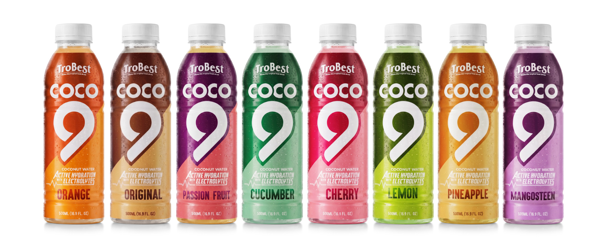 16.9 fl oz Active Hydration Coconut Water with Electrolytes – Cherry Flavor Poster 2