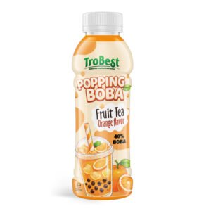 Juicy Orange Popping Boba 330ml RTD Juice