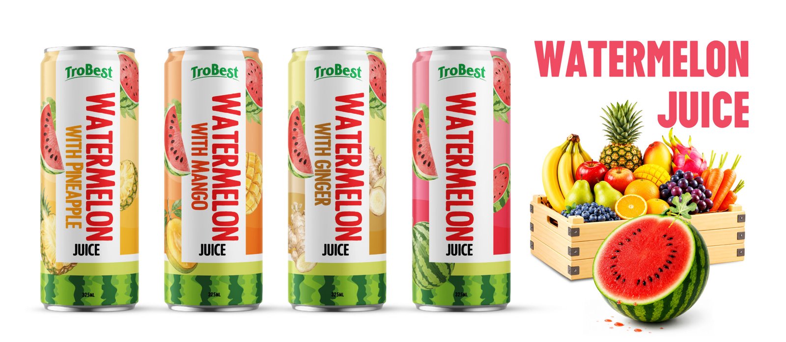 325 Ml Cans WATERMELON JUICE ORIGINAL Poster 1