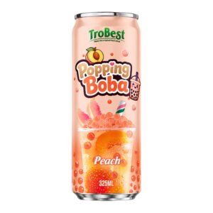 Peach Popping Boba Premium Sweet Fruity Bubbles