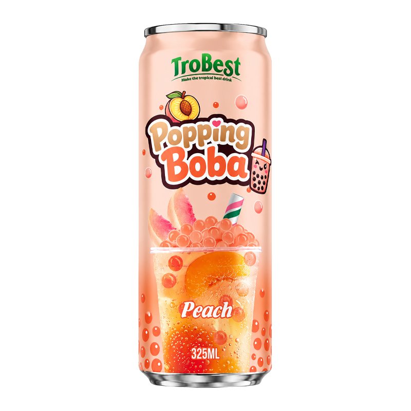 Peach Popping Boba - Premium Sweet Fruity Bubbles