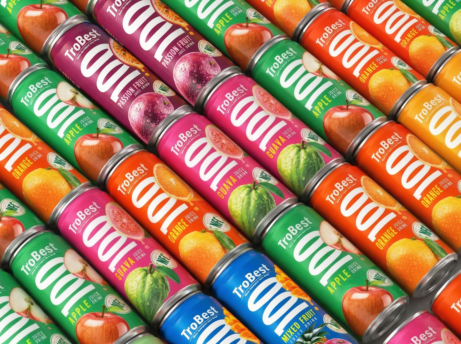 100 NFC Passion Fruit Juice Drink 320ml Cans Poster 2