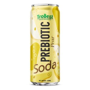 Prebiotic Soda Pear Juice Drink 320ml Can