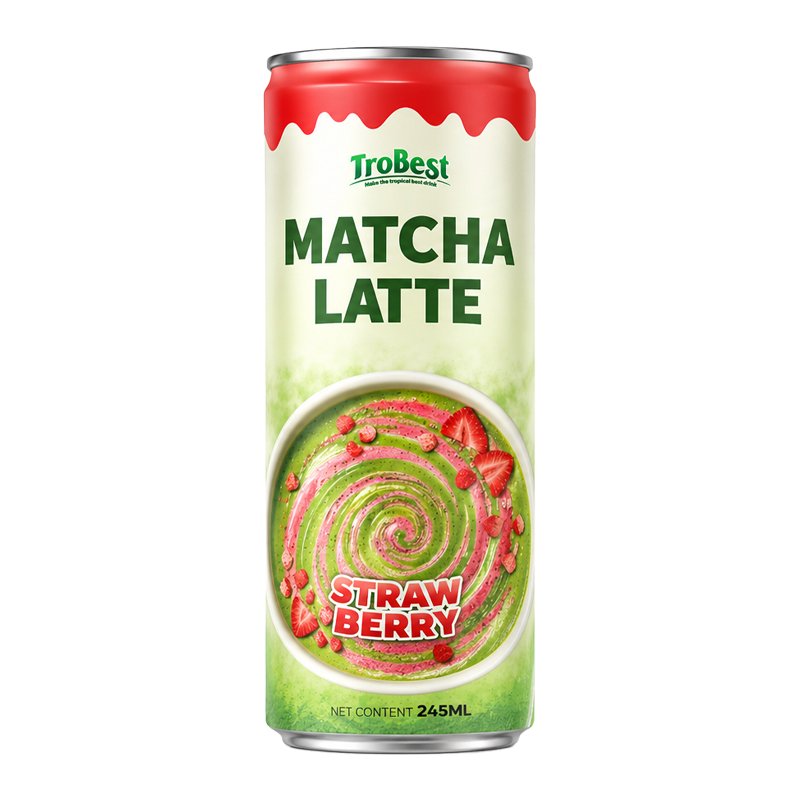 Strawberry Matcha Latte Drink - Delicious & Dairy-Free