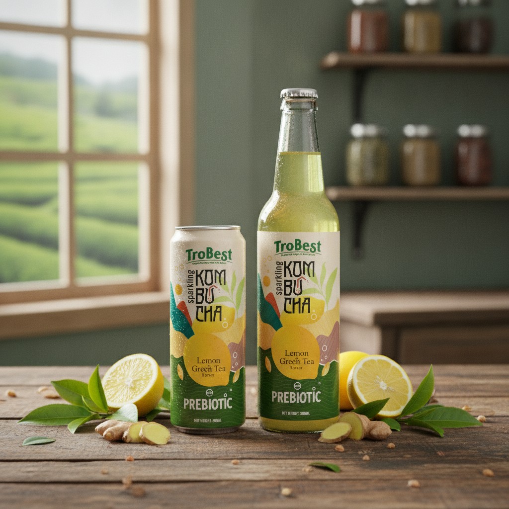 The Rise of Kombucha and Prebiotic Beverages