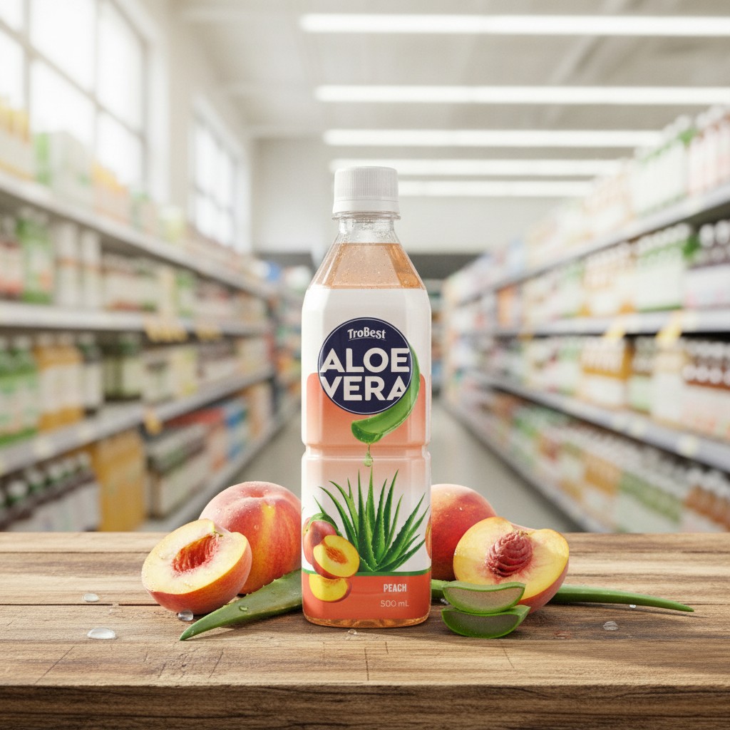 Why Aloe Vera Juice with Peach Drink Is Gaining Traction in the USA