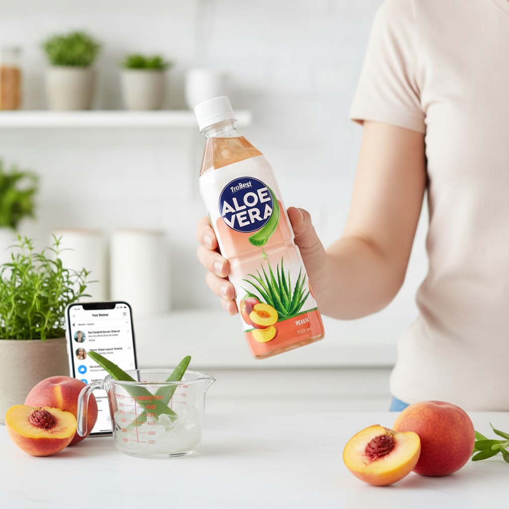 Consumer Trends Driving Aloe Vera Peach Beverage Demand in the USA