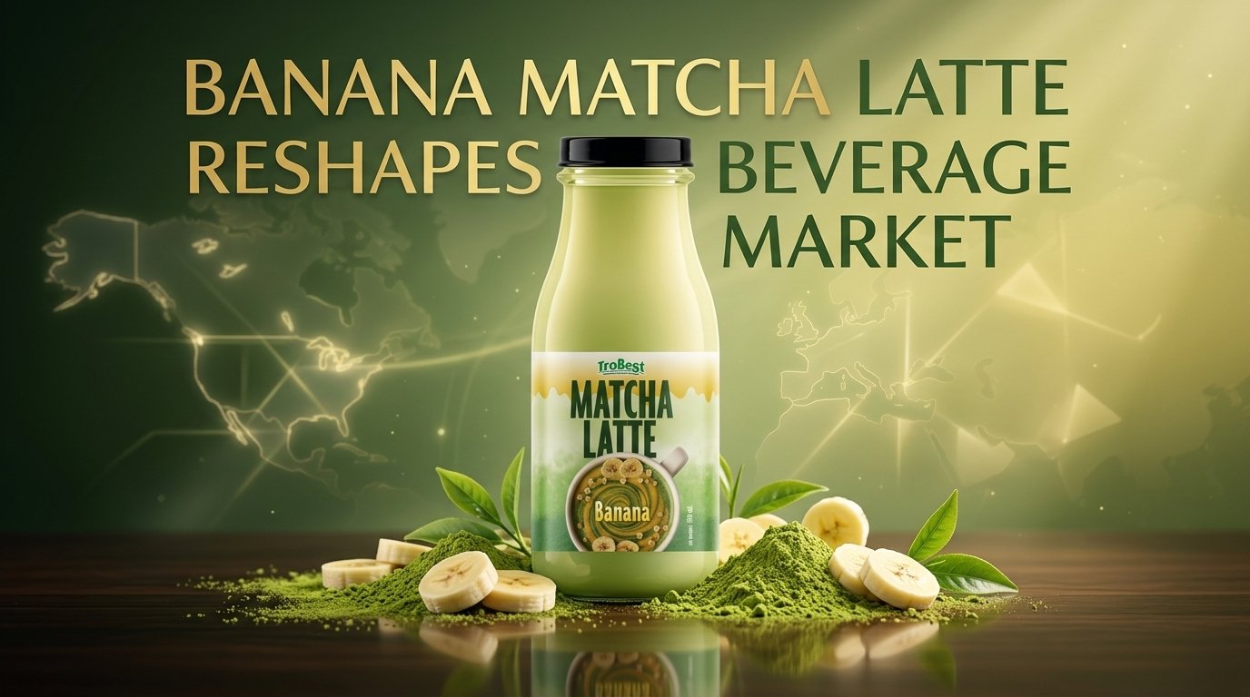 BANANA MATCHA LATTE RESHAPES BEVERAGE MARKET