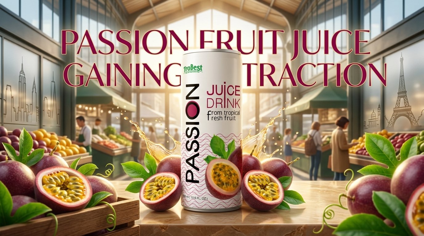 passion fruit juice gaining traction