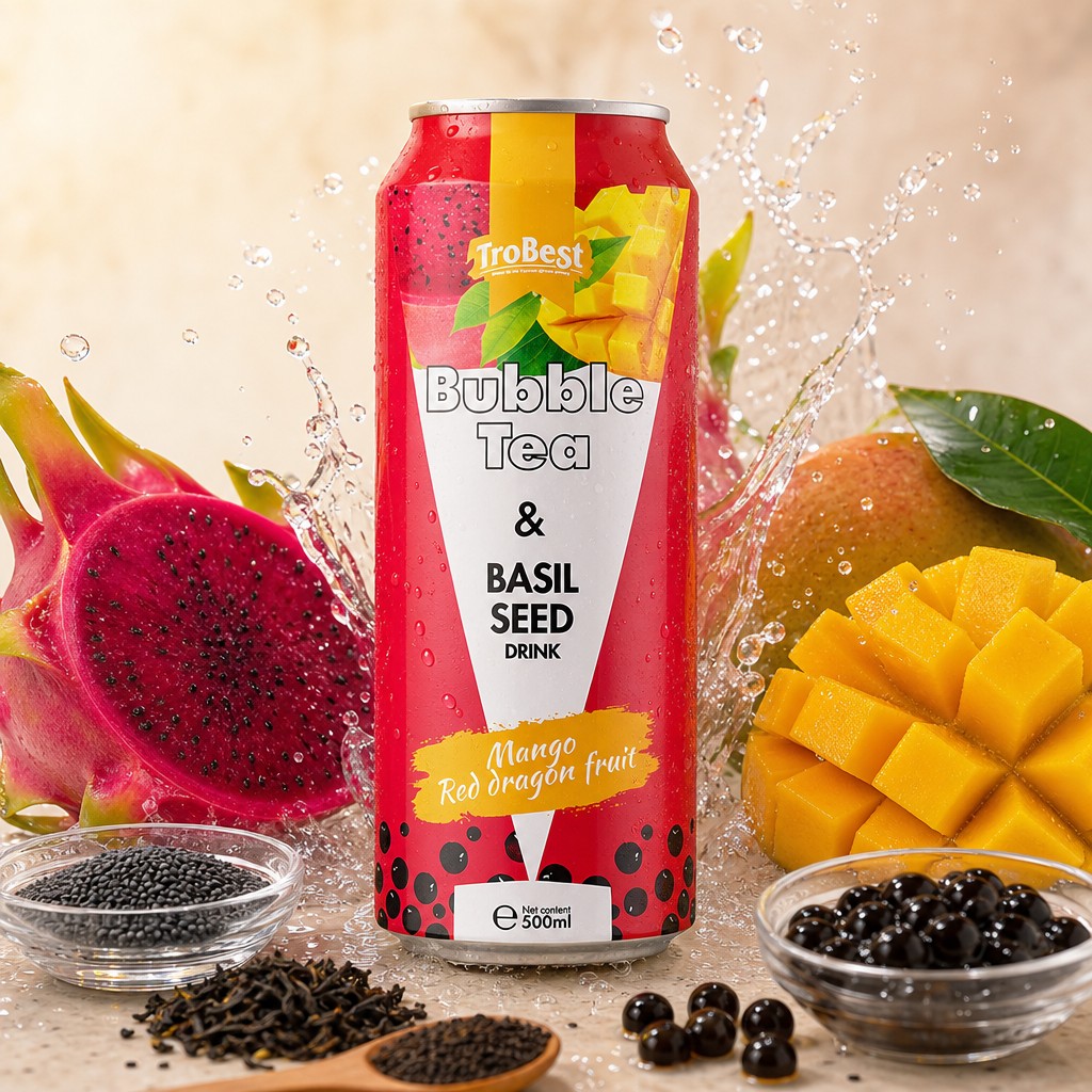 Mango Dragon Fruit Bubble Tea Innovates the Global Canned Tea Market - Image 2