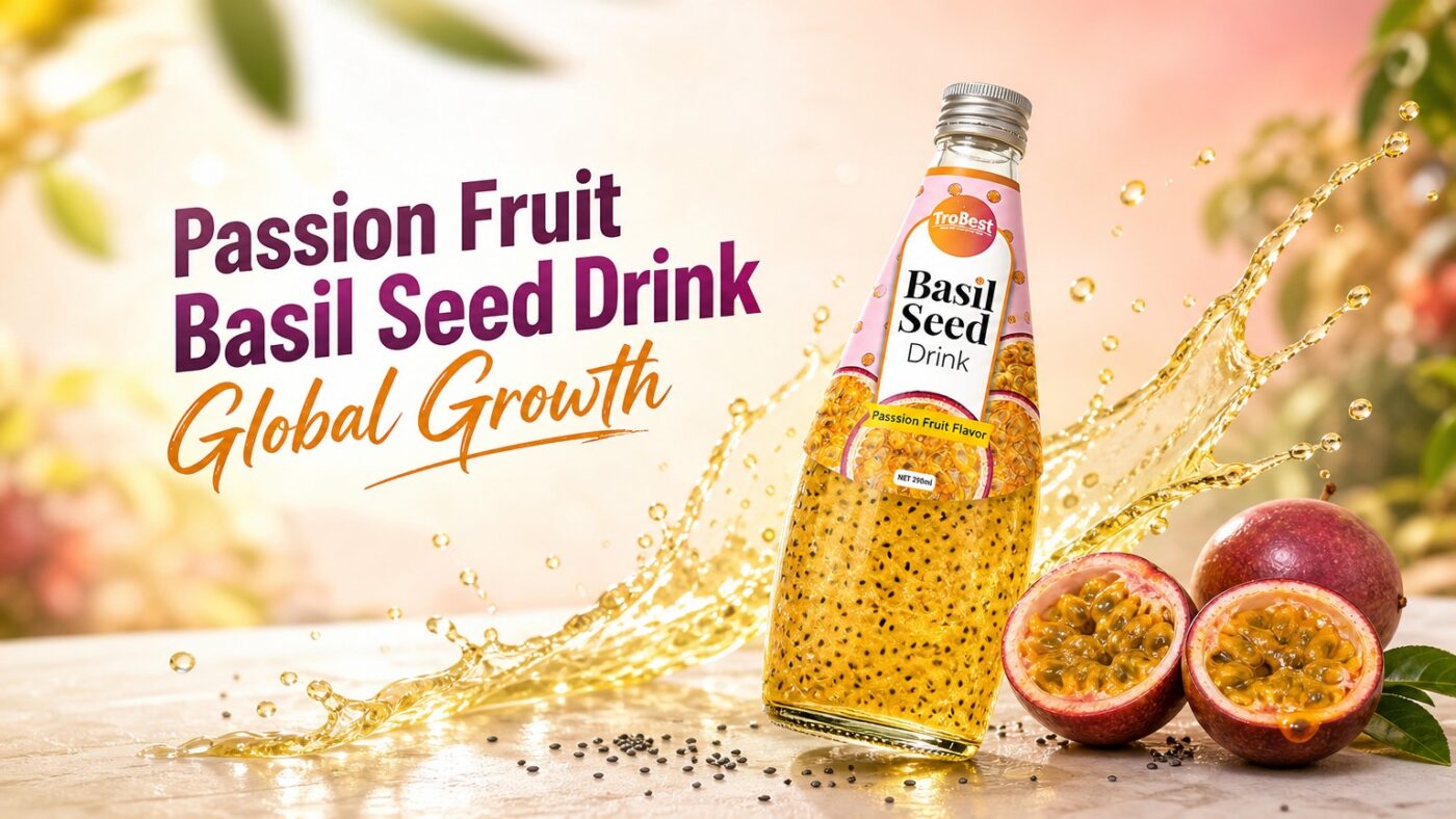 Passion fruit basil seed