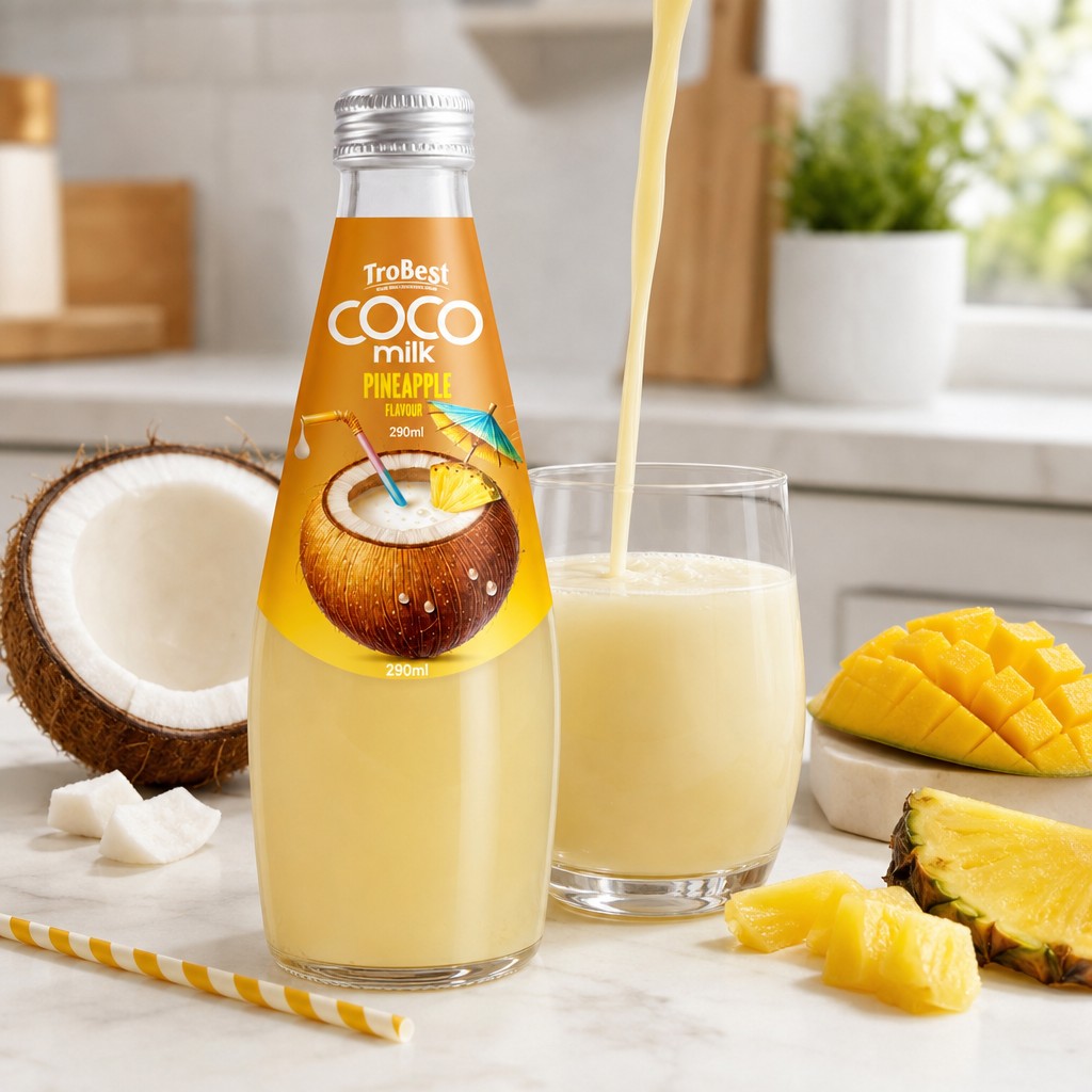 Trobest Coco Milk A Premium Coconut Beverage for Global B2B Markets - Image 1
