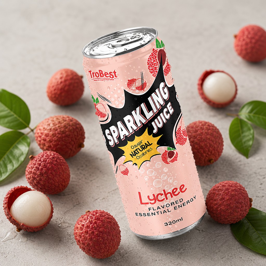 Trobest Unveils New Sparkling Lychee Juice Amid Global Demand for Natural Flavors - Image 1