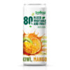 sleek can 320ml 80% Vegetable fruit Juice drink - Kiwi Mango