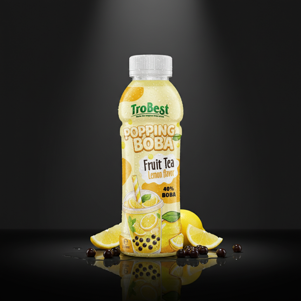 Juicy Lemon Popping Boba - Trobest Premium Beverage